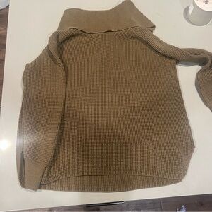 Cozy Brown Turtleneck Sweater